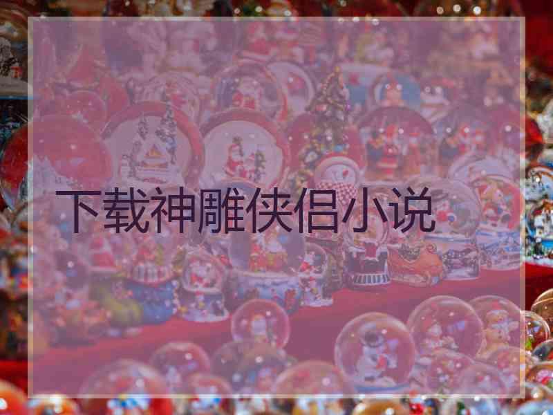 下载神雕侠侣小说