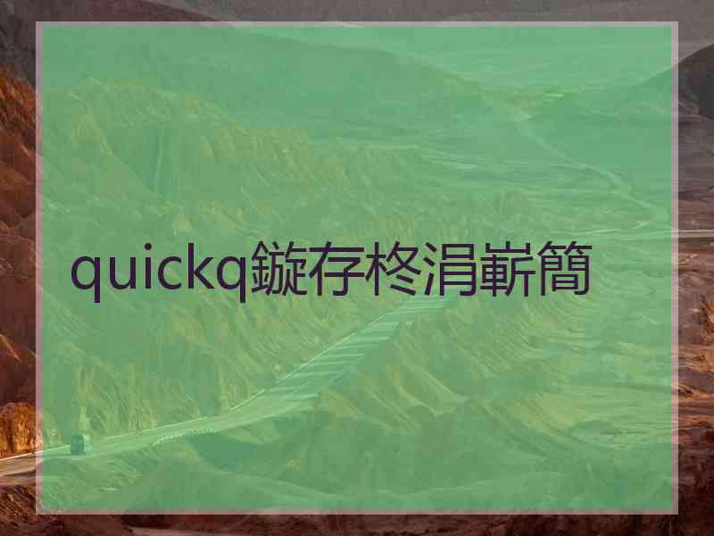 quickq鏇存柊涓嶄簡
