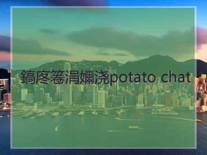 鎬庝箞涓嬭浇potato chat