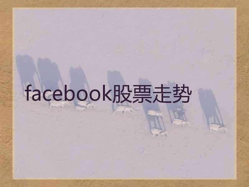 facebook股票走势