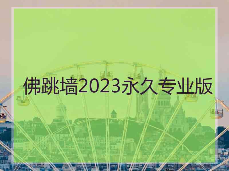 佛跳墙2023永久专业版