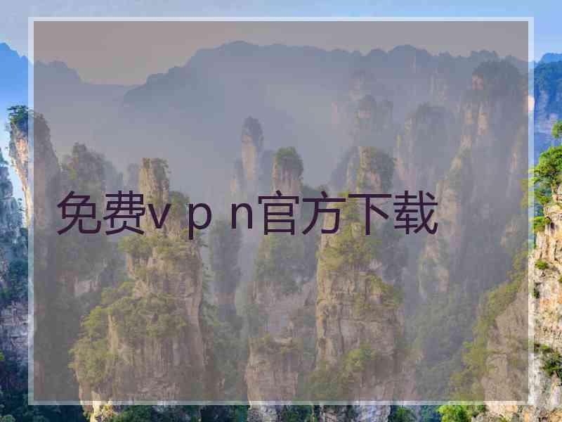 免费v p n官方下载