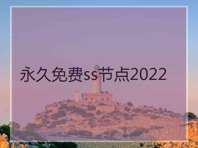 永久免费ss节点2022