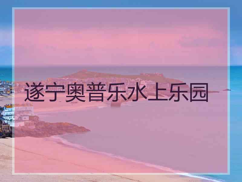 遂宁奥普乐水上乐园